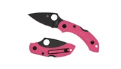 Spyderco DRAGONFLY 2 FRN PINK PLAIN BLACK BLADE S30V C28FPPNS30VBK2 - 2