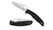 Spyderco PACIFIC SALT 2 FRN BLACK SERRATED C91SBK2 - 2