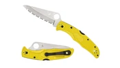 Spyderco PACIFIC SALT 2 FRN YELLOW SERRATED C91SYL2 - 2