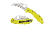 Spyderco TASMAN SALT 2 FRN YELLOW SERRATED C106SYL2 - 2