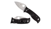 Spyderco LIL' TEMPERANCE 3 FRN BLACK PLAIN C69PBK3 - 2
