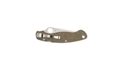Spyderco MILITARY 2 BROWN CANVAS MICARTA CPM CRUWEAR C36MPCW2 - 2