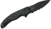 CRKT Linchpin Black Serrated Zsebkés