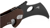 LionSteel L.E. One Brown Chemical Black Karambit Zsebkés