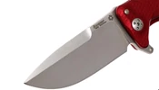 LionSteel SR-11 Aluminium Red Satin Zsebkés