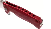 LionSteel SR-11 Aluminium Red Satin Zsebkés