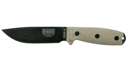 ESEE-4 - Lame Noire - Vert clair