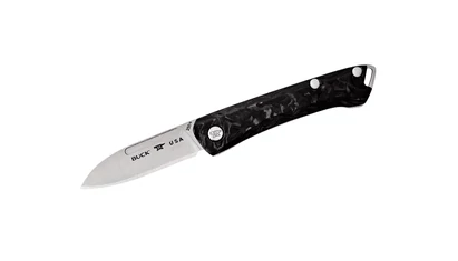 Buck SAUNTER MARBLED CARBON FIBER 250CFSLE Limited Edition