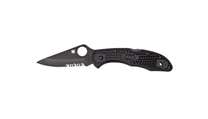 Spyderco DELICA 4 FRN BLACK BLADE COMBO C11PSBBK