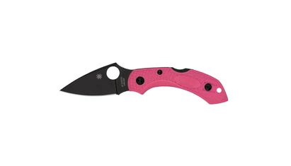 Spyderco DRAGONFLY 2 FRN PINK PLAIN BLACK BLADE S30V C28FPPNS30VBK2