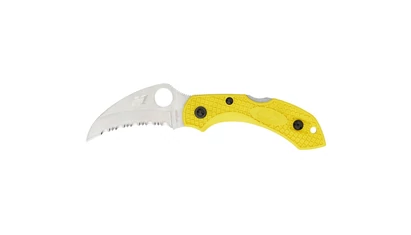 Spyderco DRAGONFLY 2 SALT HAWKBILL SERRATED C28SYL2HB