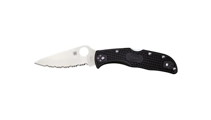 Spyderco ENDELA FRN BLACK SERRATED C243SBK