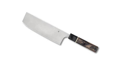 Spyderco ITAMAE NAKIRI 7.28" CM.18,5 BURL G-10 K17GPBNBK