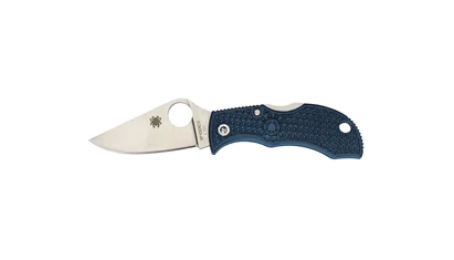 Spyderco MANBUG FRN BLUE K390 PLAIN MFPK390