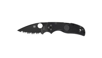 Spyderco NATIVE 5 FRN BLACK BLADE SERRATED C41SBBK5