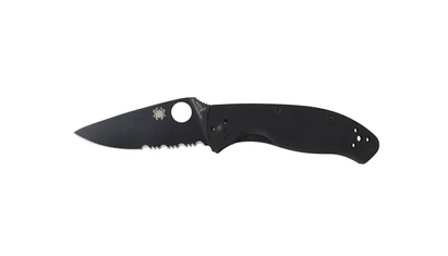 Spyderco TENACIOUS G-10 BLACK BLADE COMBO C122GBBKPS