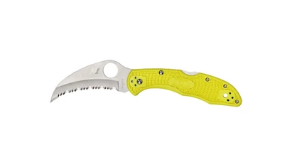 Spyderco TASMAN SALT 2 FRN YELLOW SERRATED C106SYL2