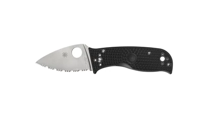Spyderco LIL' TEMPERANCE 3 FRN BLACK SERRATED C69SBK3
