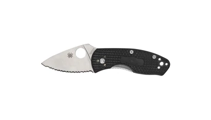 Spyderco AMBITIOUS FRN BLACK SERRATED C148SBK