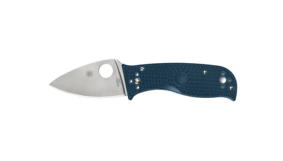 Spyderco LIL' TEMPERANCE 3 FRN BLUE K390 PLAIN C69PBL3K390