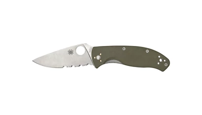 Spyderco TENACIOUS G-10 BROWN CPM M4 COMBO C122GBNM4PS