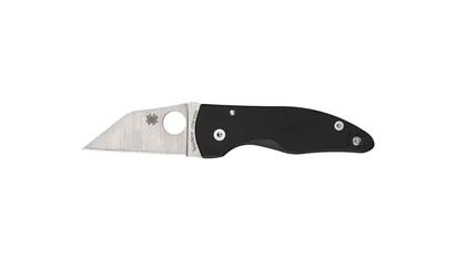 Spyderco MICROJIMBO BLACK G-10 PLAIN C264GP