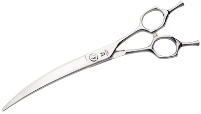 NN-Knives Kutyakozmetikai Olló 7,5 Extra Hajlított