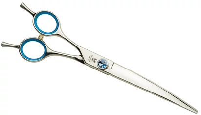 NN-Knives Kutyakozmetikai Olló 7 Hajlított Balkezes