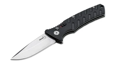 Böker Plus Strike Spearpoint automata taktikai zsebkés