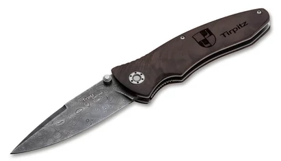 Böker Tirpitz-Damast Wood Zsebkés