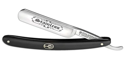 Böker Stainless Black 5/8 Rozsdamentes Borotvakés