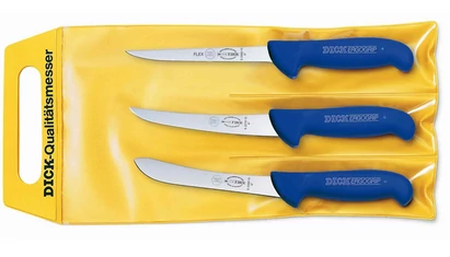 Dick Ergogrip Horgász késkészlet 3db-os