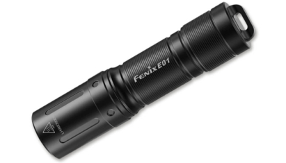 Fenix E01 V2.0 Fekete EDC Lámpa