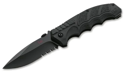 Heckler &amp; Koch SFP Tactical Folder All Black Taktikai Zsebkés