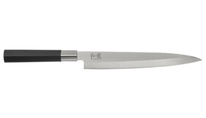KAI Wasabi Black Yanagiba halszeletelő kés 21 cm-es