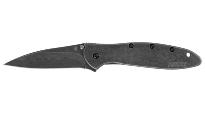 Kershaw Leek Composite Blackwash Zsebkés