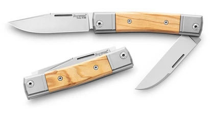 LionSteel BestMan II Olive EDC zsebkés

A BestMan család a modern EDC szemlélet ötvözési a klasszikus megoldásokkal. Kifejezetten a mindennapok feladataira (étkezés, csomagbontás) ajánlja a cég. Érdekessége, hogy több variációban is beszerezhető. A Two ve