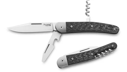 LionSteel Jack Three Carbon Fiber EDC zsebkés

A Jack család a modern EDC szemlélet ötvözési a klasszikus megoldásokkal. Kifejezetten a mindennapok feladataira (étkezés, csomagbontás) ajánlja a cég. Érdekessége, hogy több variációban is beszerezhető. A Th