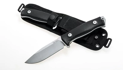 LionSteel M5 G10 Black outdoor kés

Az M5 család a LionSteel igazi outdoor fenegyereke! Ez a kés minden ízében arra született, hogy magunk mögött hagyva az ismert civilizációt, kalandorokká váljunk. Hogy megismerjük magunkat a természet vad és szabályok n