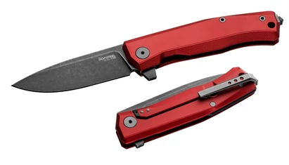 LionSteel Myto Aluminium Red Black EDC zsebkés

A Myto egy igazi mindenes EDC zsebkés. Semmi sallang vagy felesleges csicsa, csak stílusos és minőségi minimalizmus minőséggel párosítva. Ideális a mindennapok feladataihoz, valamint outdoor kihívásokhoz.
A 
