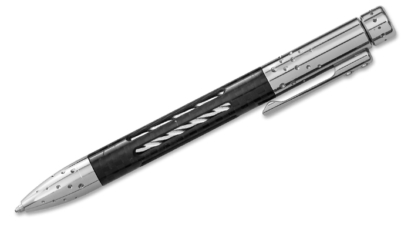 LionSteel Nyala Pen Carbon Fiber Shiny Grey Taktikai Toll 

A LionSteel kínálatában is szerepelnek tollak, ám a többségében különböző taktikai és EDC eszközökkel ellentétben itt az információ dokumentálás legősibb módját kapjuk, a tollat. Azt viszont ritk