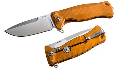LionSteel SR-11 Aluminium Orange Satin EDC zsebkés

Az SR sorozat a LionSteel legnagyobb és legsokszínűbb zsebkésfelhozatala EDC szegmensben. Formavilága az alapokból építkező prémium minőségű egyszerűség. Ez a kulcsa az SR sorozat sikerének. A szemkápráz