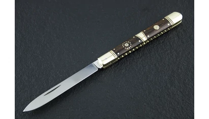 NN-Knives Szalonnázó Zsebkés custom vasfa