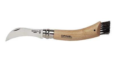 Opinel Mushroom No.08 gombász zsebkés Bükkfa