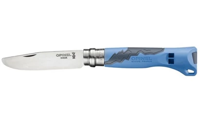 Opinel My First Outdoor junior No.07 Inox blue gyerek zsebkés