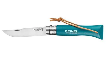 Opinel Tradition No.06 Inox Turquoise Zsebkés