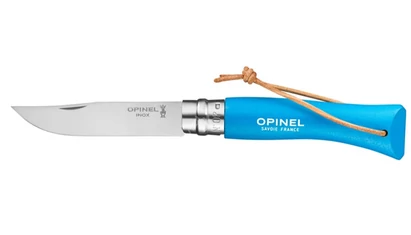 Opinel Tradition No.07 Inox Cyan blue Zsebkés