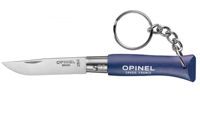 Opinel Tradition No.04 Inox Bükkfa Dark Blue kulcstartó zsebkés
