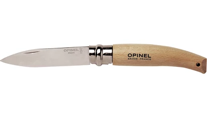 Opinel Garden No.08 inox bükkfa zsebkés