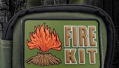 Procamptek Fire Kit Patch Felvarró